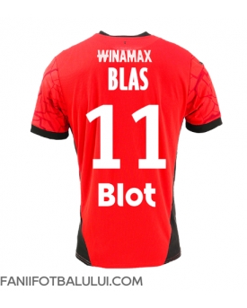 Stade Rennais Ludovic Blas #11 Tricou Fotbal Replică 2024-25 Barbati Acasa